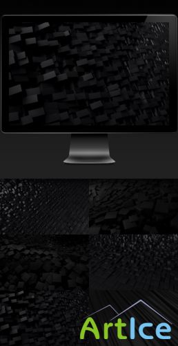 3d black backgrounds