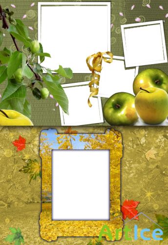 Photo Frame - Ripe apples