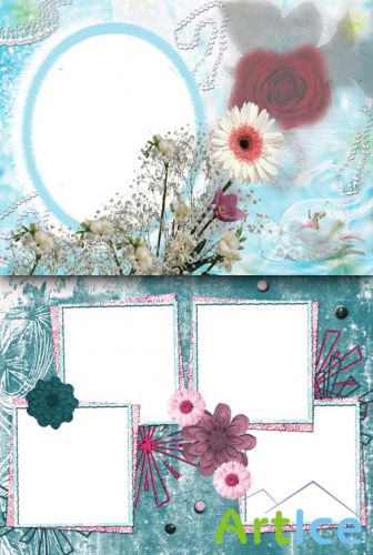 Photo Frame - Delicate colors