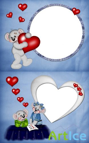 Photo Frame - Love Bears