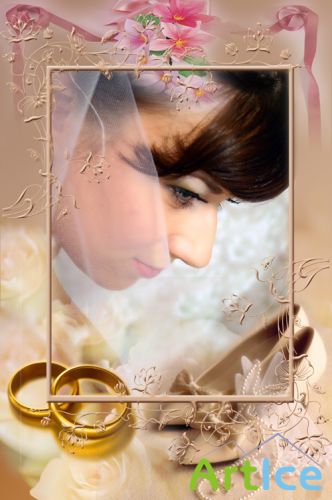 Photo Frame - Wedding shoes