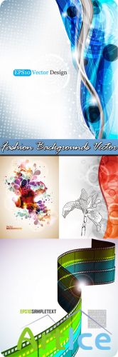 Fashion Backgrounds Vector