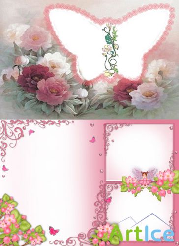 Photo Frame - Lovely flowers