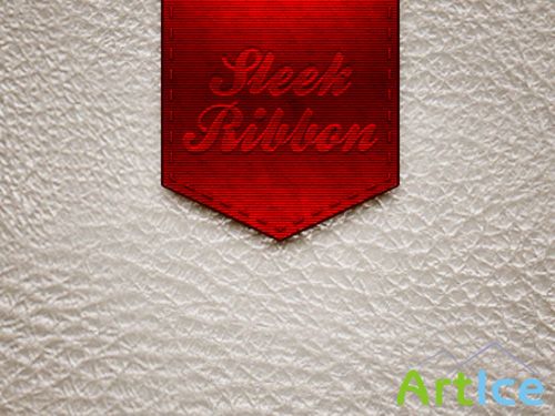 Sleek  Ribbon Psd