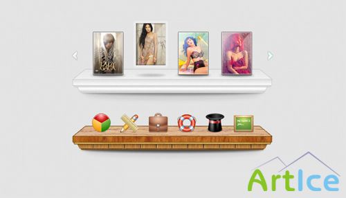 Feature Bars PSD