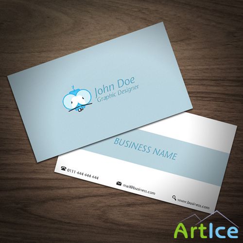 Blue Business Cards