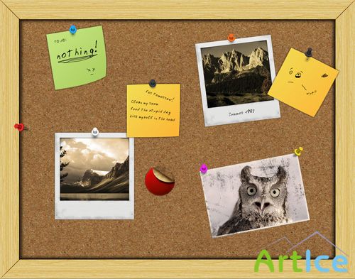 Cork Board Template