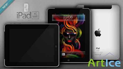 IPad mania psd