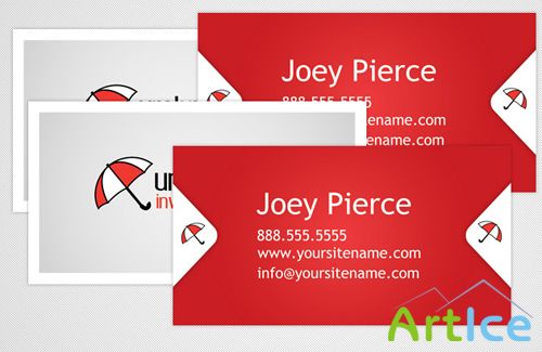 Umbrella Business Card