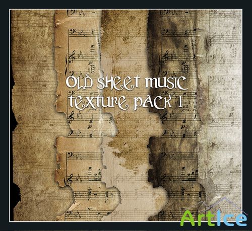 Old Sheet Music Pack 1