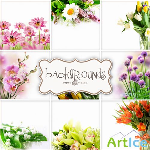 Textures - Flowers Backgrounds #32