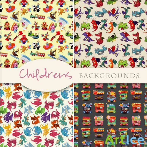 Textures - Childrens Backgrounds #1