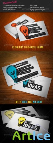 GraphicRiver - Ideas Business Card