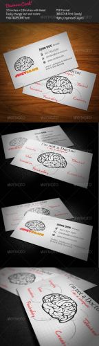 GraphicRiver - Juicy Brain Business Card