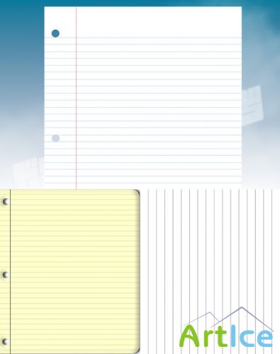 Notebook Paper psd