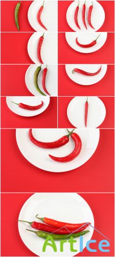 Photo Cliparts - Chili