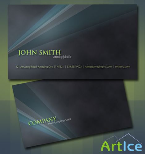 Elegant business card