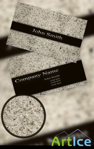 Sand Business card