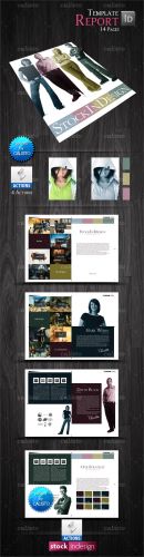 PSD Template - Report Kairos Pack
