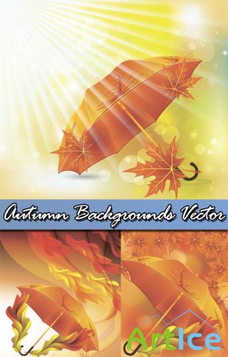 Autumn Backgrounds Vector