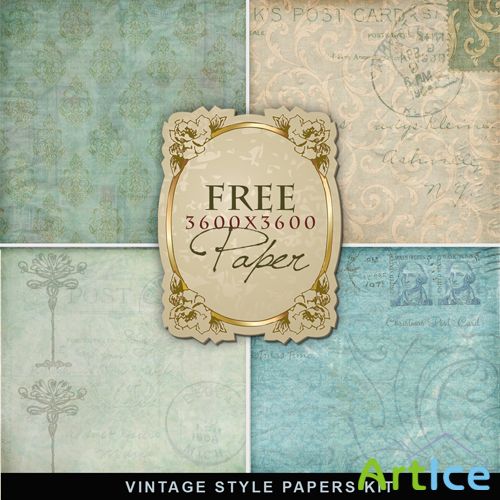 Textures - Old Vintage Backgrounds #51