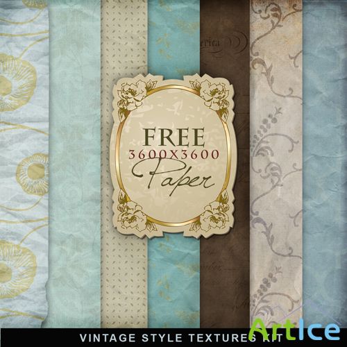 Textures - Old Vintage Backgrounds #50