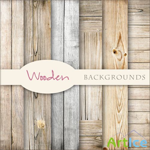 Textures - Soft Lights Wooden Backgrounds