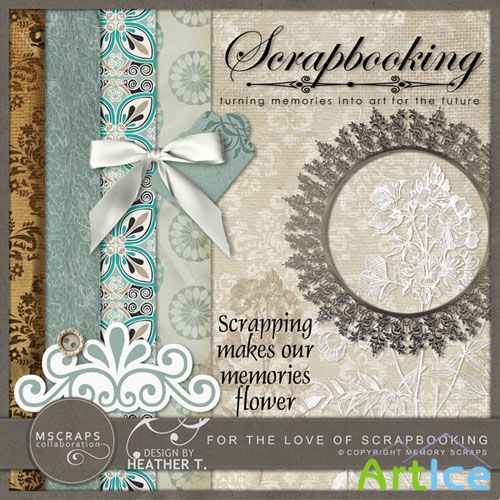 Vintage Scrap Kit