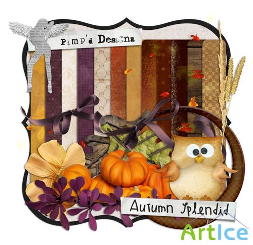 Scrap-set - Autumn Splendid