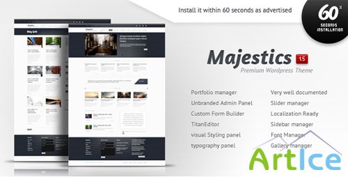 Themeforest Majestics - Premium Wordpress Theme v1.5