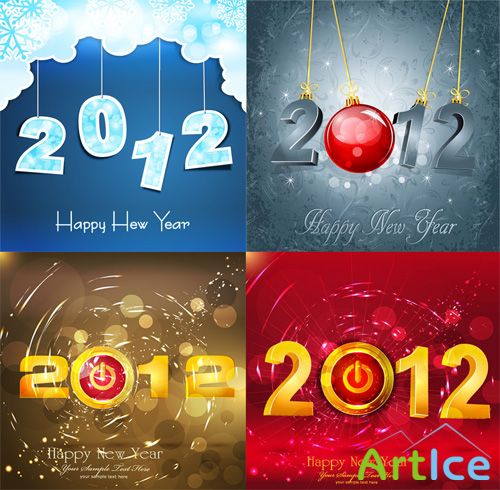 Happy New Year Vector