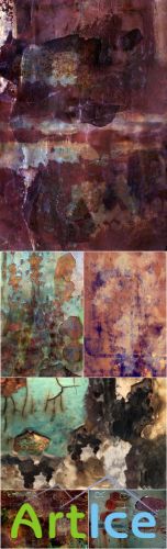 Textures - Rusty, Flaky Old Paint Vol. 02