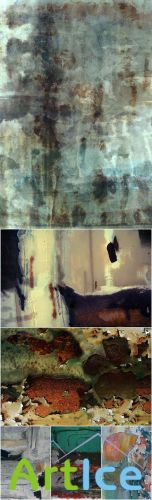 Textures - Rusty, Flaky Old Paint Vol. 03