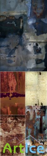 Textures - Rusty, Flaky Old Paint Vol. 06