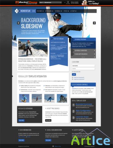 RocketTheme - Momentum Update v1.4 - J1.5 & J1.7