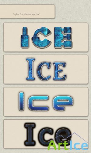 Ice Styles for Photoshop