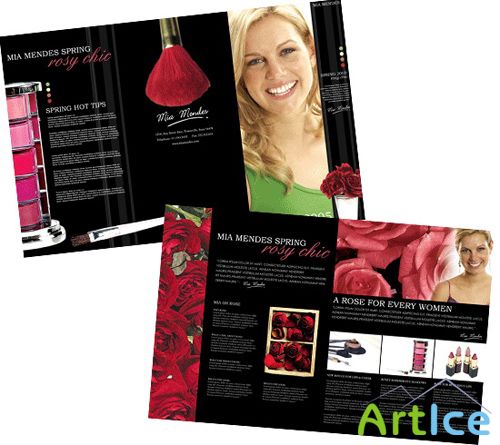 Templates for Design - The Fresh Look Brochure 11 x 8.5 BoxedArt