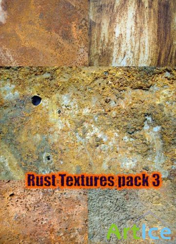 New Rust Textures pack 3 for Photoshop