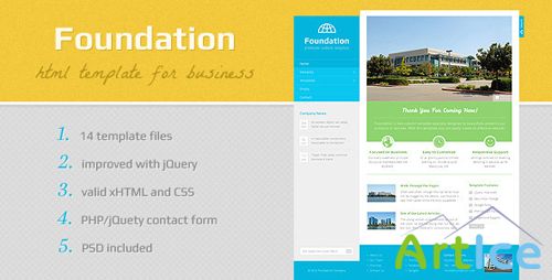 ThemeForest - Foundation - HTML Template - Rip