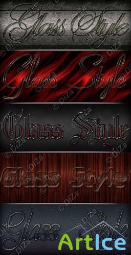 Glass Layer Styles for Photoshop