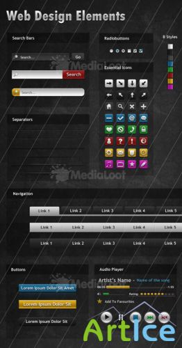 Dark Mysterious Web Elements - MediaLoot Dark Mysterious Web Elements - MediaLoot