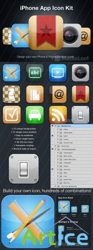 Free iPhone App Icon Kit - MediaLoot Free iPhone App Icon Kit - MediaLoot