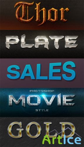 Movie Photoshop Styles