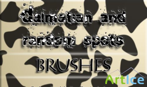 Dalmatian Spots Brushes for Photoshop
