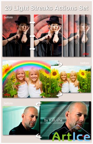   Photoshop - Light Streaks