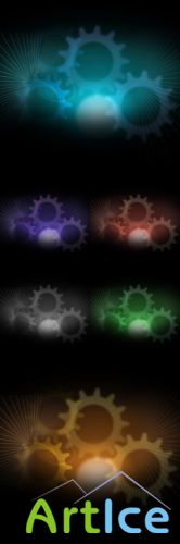 PSD Backgrounds for Photoshop -Navy