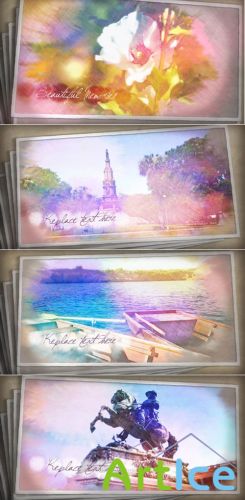 Videohive - Painted Postcards 162766 - Project for After Effects