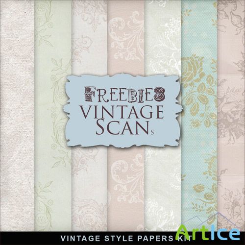 Textures - Old Vintage Backgrounds #76
