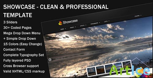 ThemeForest - Showcase 1.1 - Professional Portfolio Template