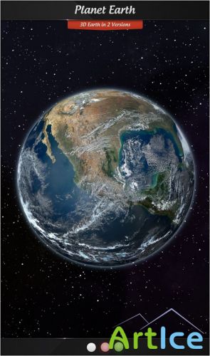 PSD Template - Planet Earth